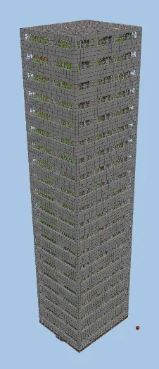 20-Story Sugar Cane Farm Minecraft schematic preview