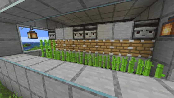 20-Story Sugar Cane Farm Minecraft schematic