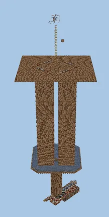 25k Mob Farm Redstone Sorter Minecraft schematic