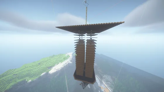 25k Mob Farm Redstone Sorter Minecraft schematic