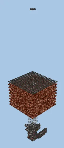 Toggleable Gold & Barter Farm Minecraft schematic preview