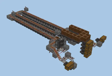 34-Stove Automatic Oven Minecraft schematic preview