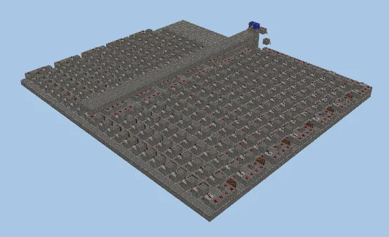8-Bit Coffin Dance Structure Minecraft schematic preview