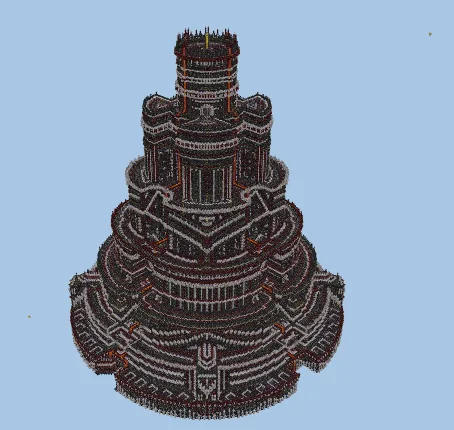 Absolute Bastion Sky Tower Minecraft schematic preview