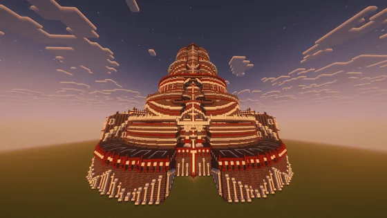 Absolute Bastion Sky Tower Minecraft schematic