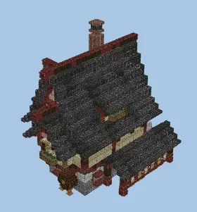 Adobe Survival House Minecraft schematic