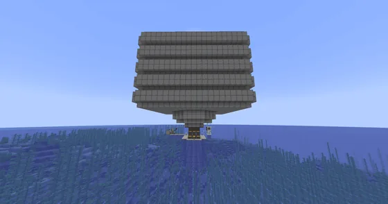 Advanced Creeper Farm 12k Per Hour Minecraft schematic