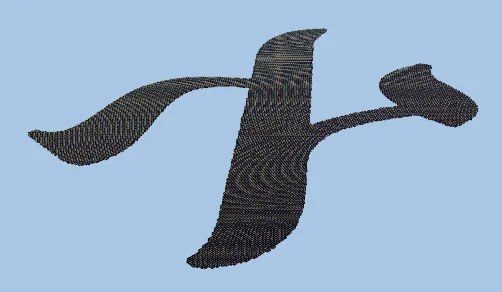 Aleph Logo Build Minecraft schematic preview