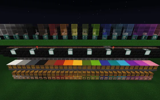 All Color Sheep Farm Schematic Minecraft schematic