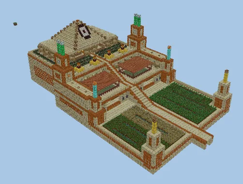 Ancient Egyptian Village Minecraft schematic