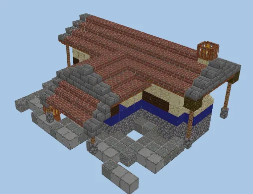 Ancient Greek House Minecraft schematic preview