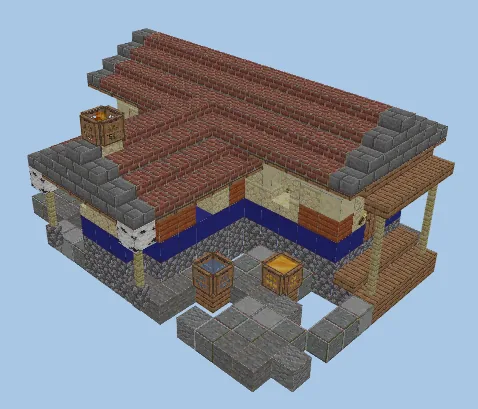 Ancient Greek House Design Minecraft schematic preview