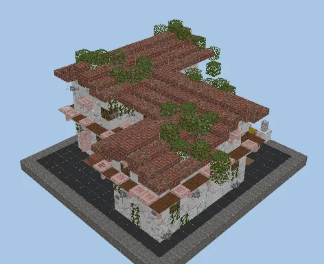 Ancient Greek Houses 1-5 Minecraft schematic