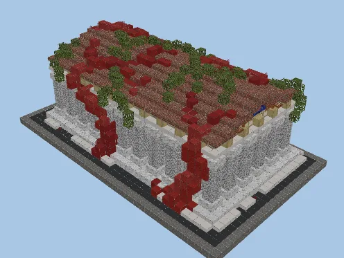 Ancient Greek Temple Fantasy Build Minecraft schematic