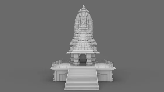 Ancient Hindu Temple Structure Minecraft schematic