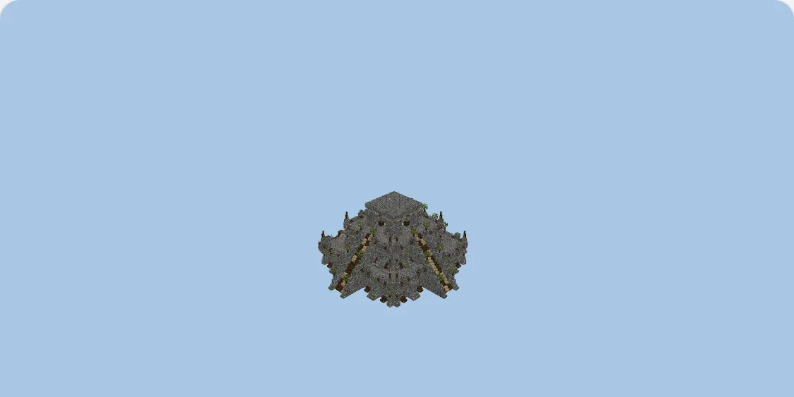 Ancient Jungle Temple Ruins Minecraft schematic preview