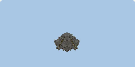 Ancient Jungle Temple Ruins Minecraft schematic