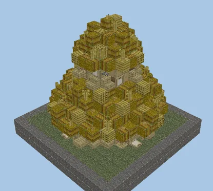 Ancient Mayan House Minecraft schematic