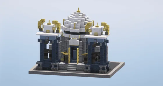 Ancient Roman Temple of Janus Minecraft schematic