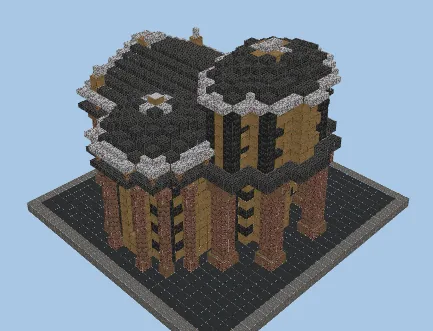 Ancient Roman Temple Of Mars Minecraft schematic preview