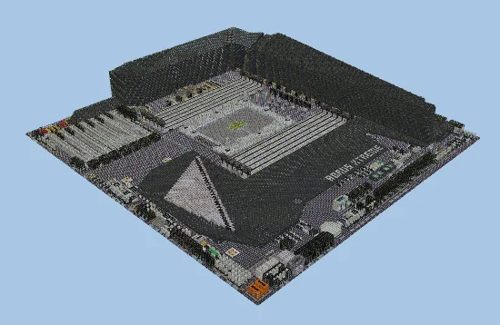 Aorus Xtreme Motherboard Replica Minecraft schematic preview