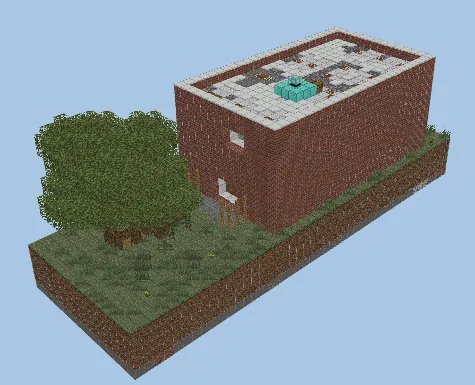 Apartment Building Replica Minecraft schematic