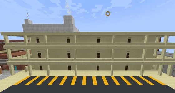 Apartment Building With 12 Units Minecraft schematic