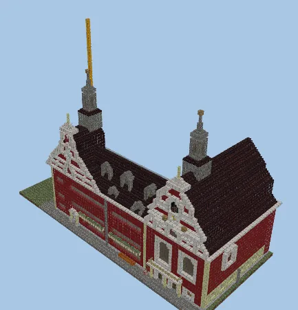 Arnstadt Town Hall Structure Minecraft schematic preview