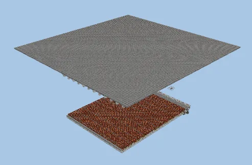 Aurigas 80k Mob Farm Per Hour Minecraft schematic