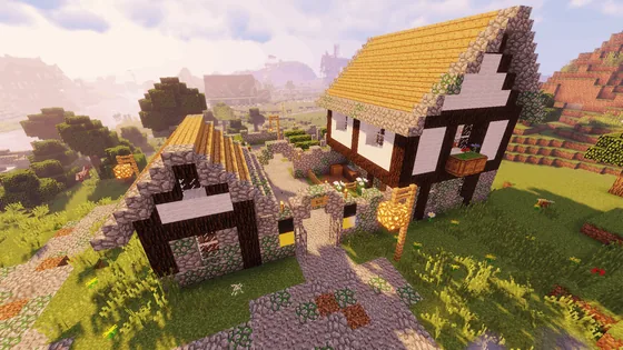 Austrian Countryside Winery Minecraft schematic