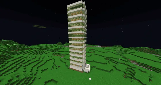 Automated Cactus Farm Minecraft schematic