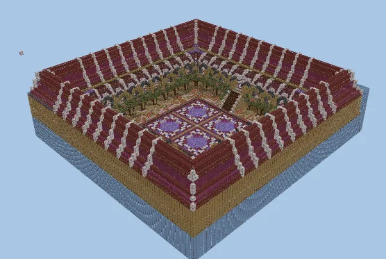 Automated Item Sorting and Storage Facility Minecraft schematic