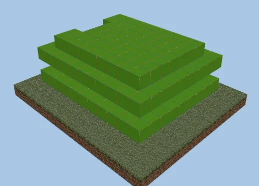Automated Minecraft Fireplace Minecraft schematic