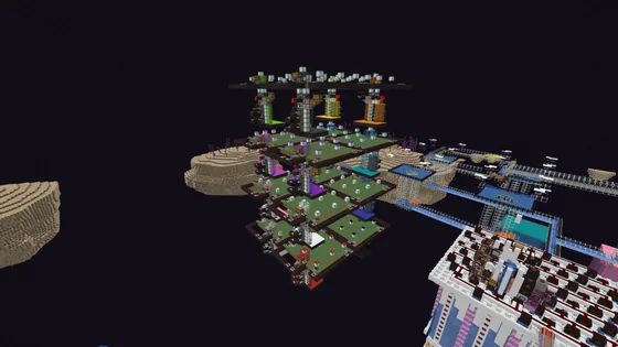 Automated Sheep Farm With Shulker Storage Minecraft schematic