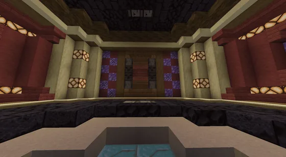 Automatic 6x6 Piston Door Minecraft schematic