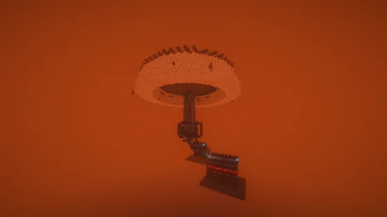 Automatic Piglin Gold Farm With Shulker Storage Minecraft schematic