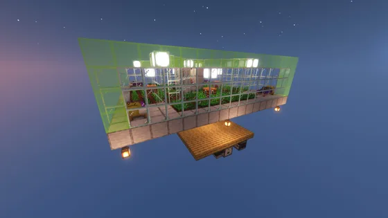 Automatic Villager Farm Minecraft schematic