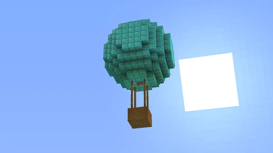Balloon Vehicle Minecraft schematic
