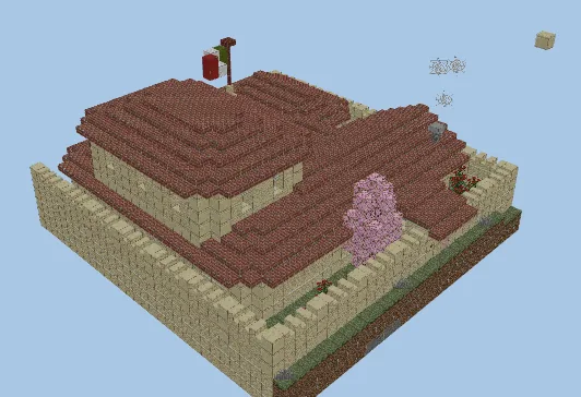Beachfront Roman Style Villa Minecraft schematic