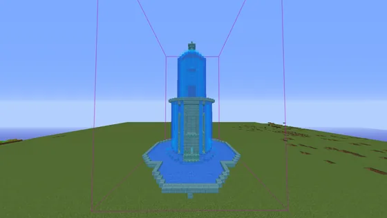 Beautiful Fountain Minecraft schematic