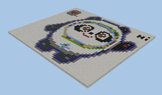 Bing Dwen Dwen Olympic Mascot Minecraft schematic