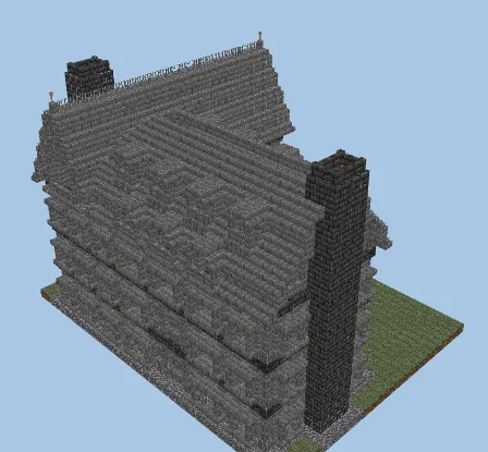 Bishop Gallery Structure Minecraft schematic
