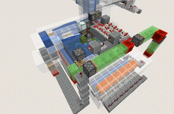 Bone Meal Farm Minecraft schematic