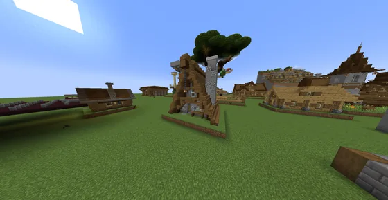 Camping Tent House Minecraft schematic