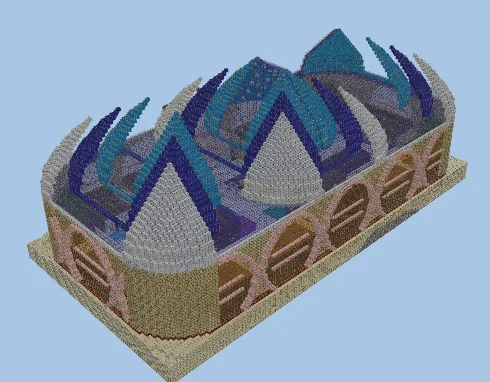 Casino Game Automaton Minecraft schematic preview