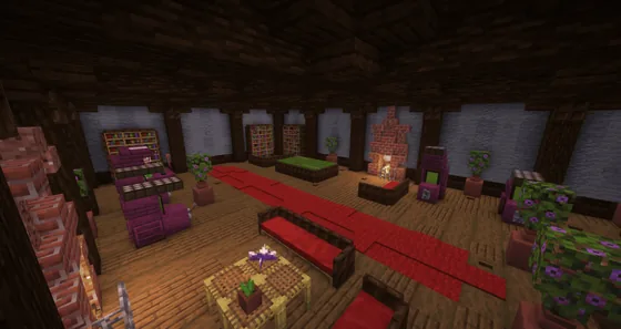 Casino Interiors Minecraft schematic