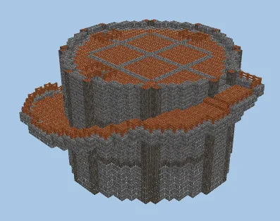 Castle Tower Structure Minecraft schematic preview