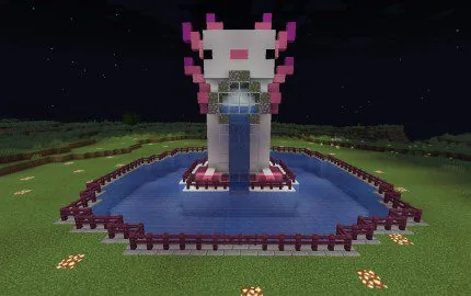 Charming Toad Water Feature Minecraft schematic