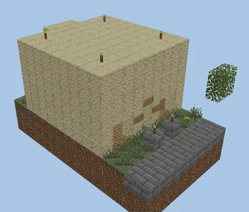 Charming Village Bookshop Minecraft schematic