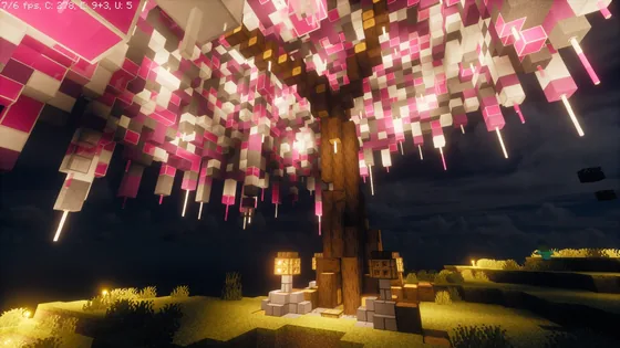 Cherry Blossom Garden Minecraft schematic